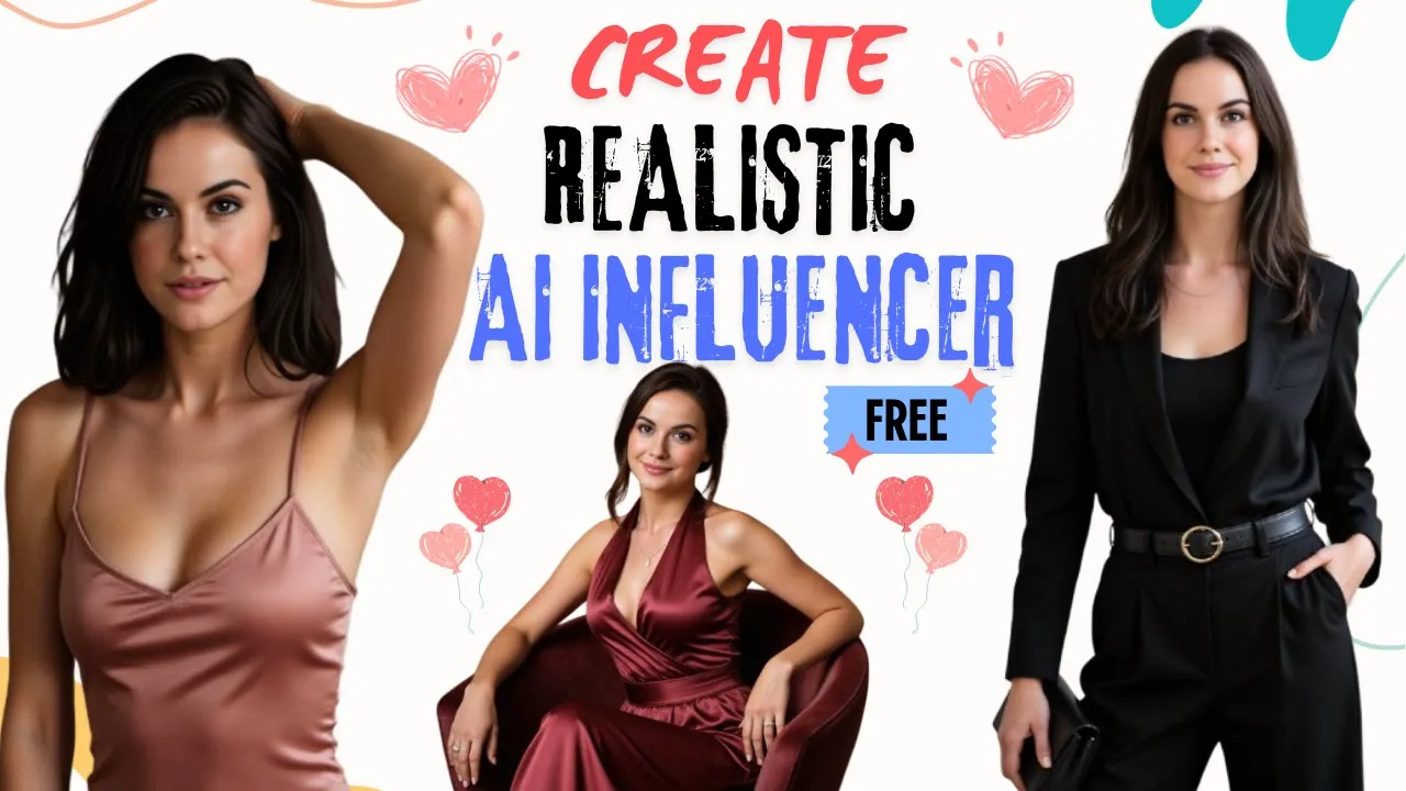 Create Virtual AI Influencer FREE | Free AI Influencer Generator #aimodel #aiinfluencer #sazeai