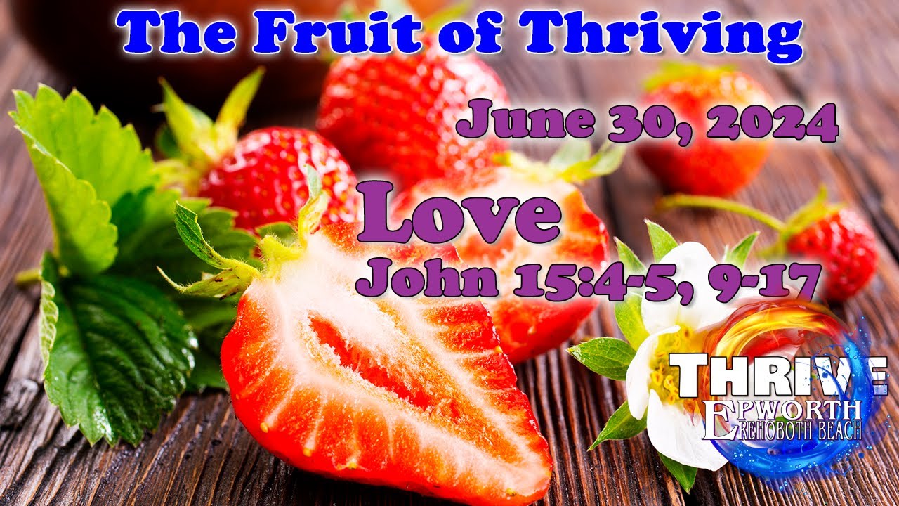 June 30, 2024 10 AM Blended Worship at Epworth UMC