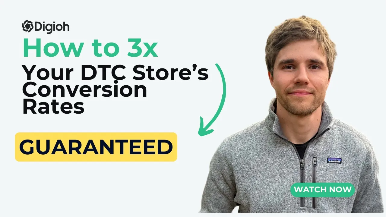 How to 3x Your Shopify Store's Conversion Rates | Real DTC Examples | Digioh + Klaviyo + Simon Data