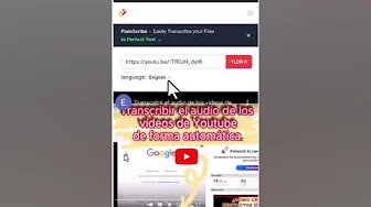 Cómo transcribir video a texto desde el celular