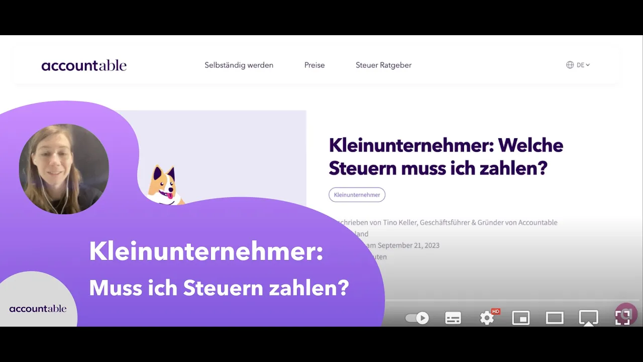 Steuererklärung für Kleinunternehmer: Das musst du wissen!