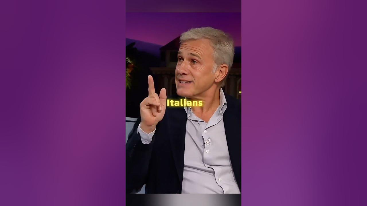 Christoph Waltz Suggest You Should Not Fake