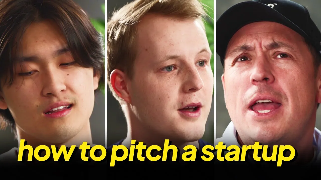 3 Startup Founders Pitch Live – Honest Feedback Makes Them Better