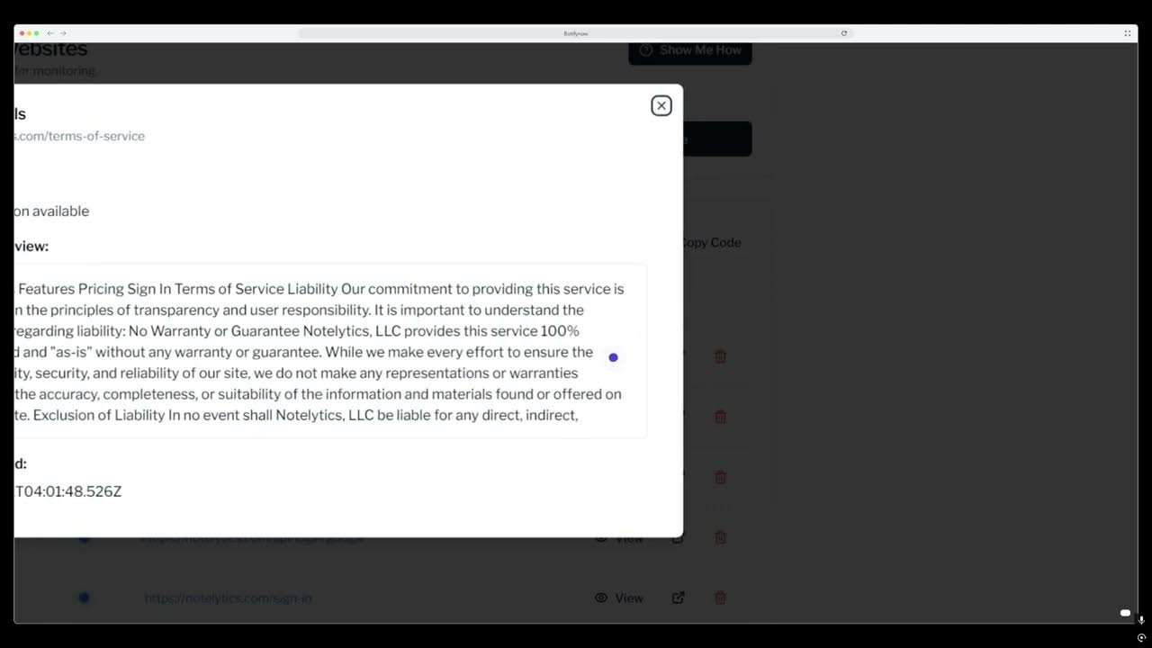 BotifyNow - Quick Demo