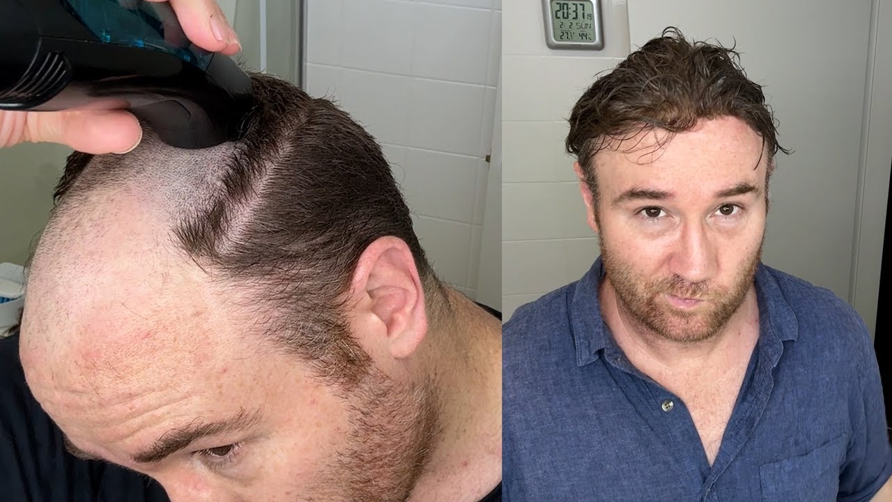 I decide that sticking hair to hair is too floppy