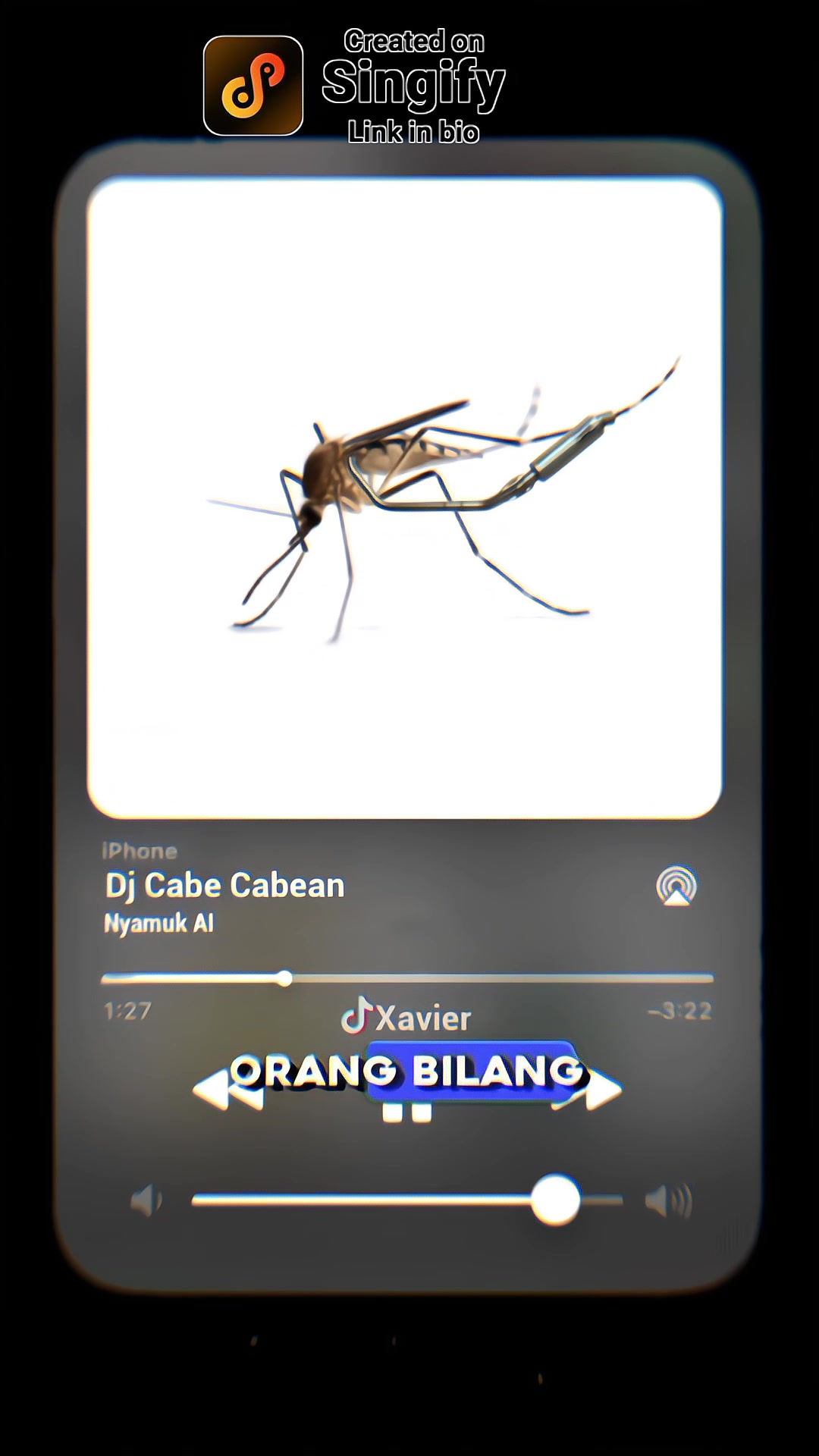 Dj Cabe Cabean Versi Nyamuk AI Cover Mau Buat kyk gini klik link di bio atau cari aja di google Singify.Fineshare.com #djcabecabean #cabecabean #nyamukaicover #masquitoaicover #singifyfineshare