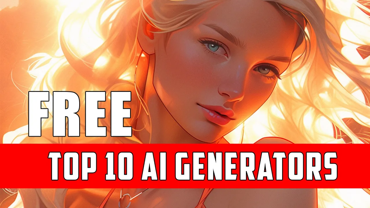 Best AI Image generators, Top 10 and Totally FREE!
