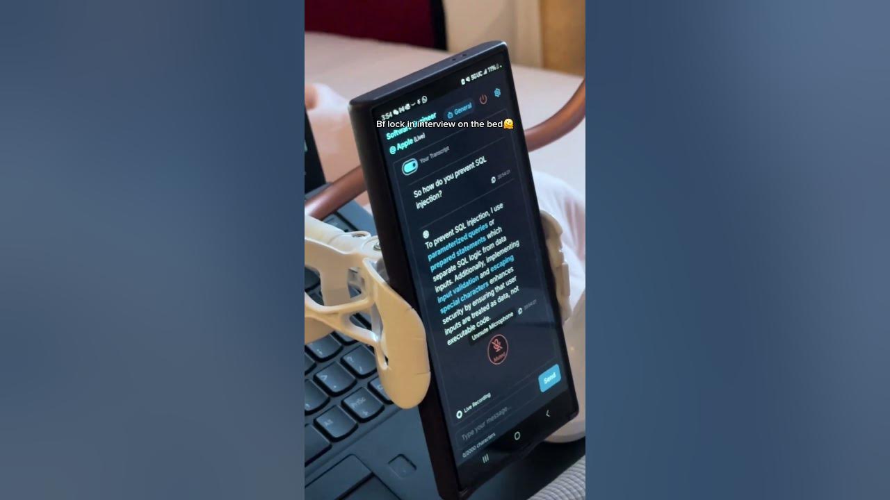 Relax, lie back, and let LockedIn AI handle your toughest interview questions in real-time.