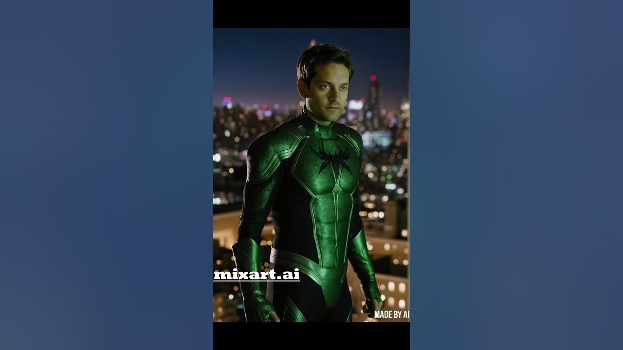 Tobey Maguire, but now he's the Green Goblin #shorts #shortsvideo #aiart #art #ai #marvel