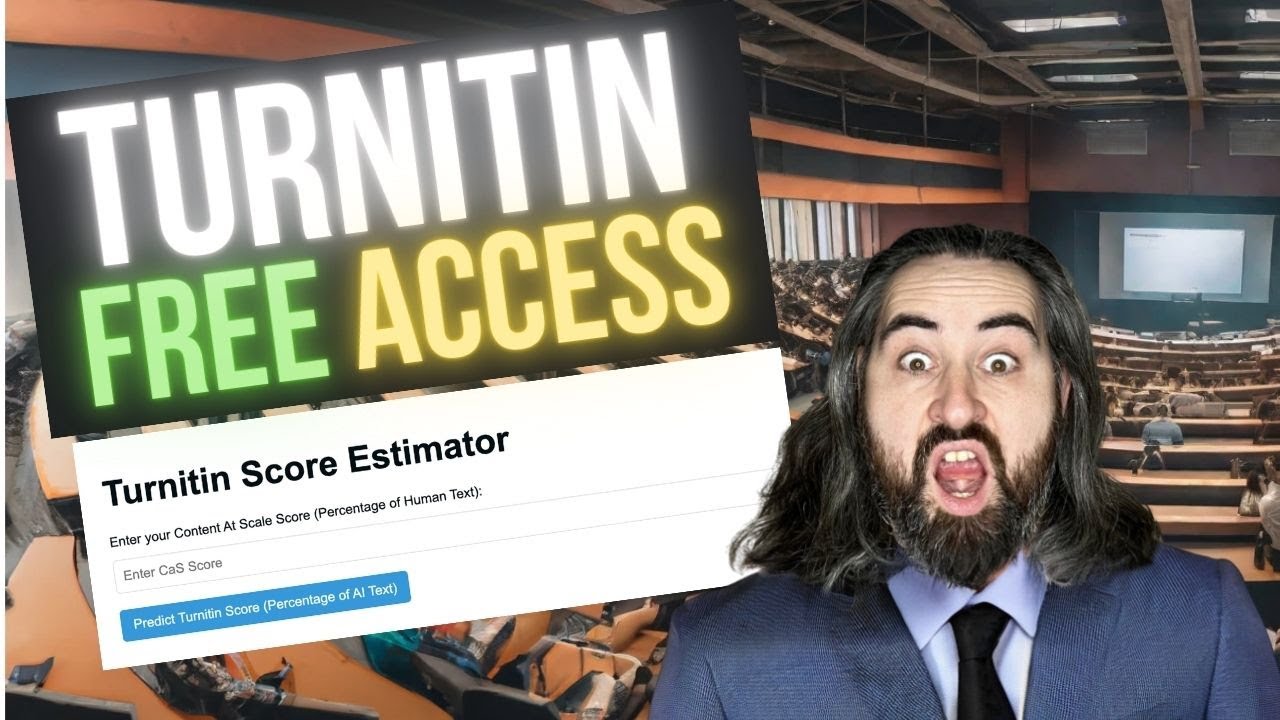 How To Check Turnitin AI Detection 📚🔎 for FREE 🆓 [Check Your Turnitin Score Ahead of Submission]