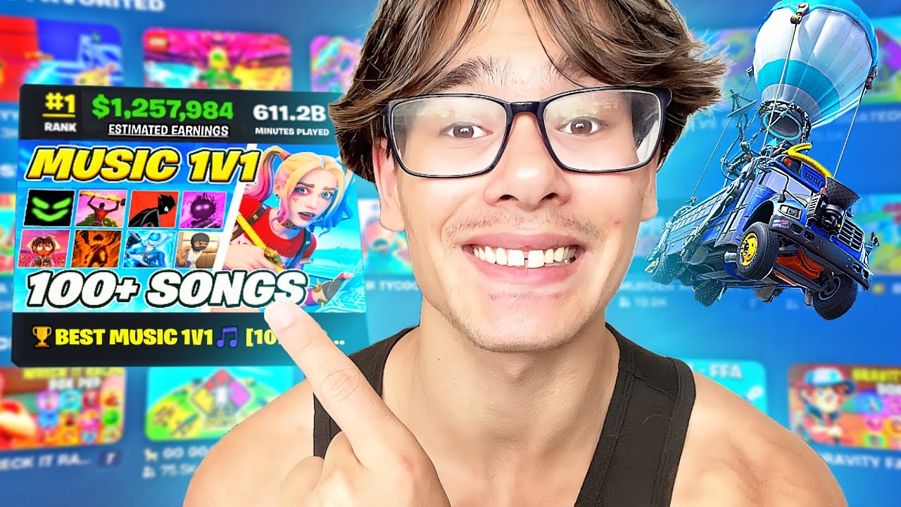 How To Make A 1v1 Map With Music In Fortnite As A BEGINNER!