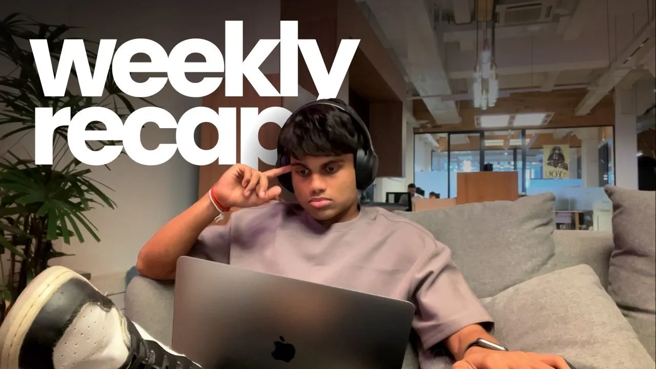 20 Year Old Figuring It Out – Weekly Recap #1 : We almost MISSED a deadline!