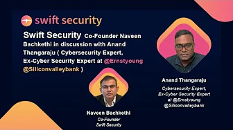 Anand Thangaraju Cybersecurity Expert, Ex-Cyber Security expert at @ernstyoung @siliconvalleybank