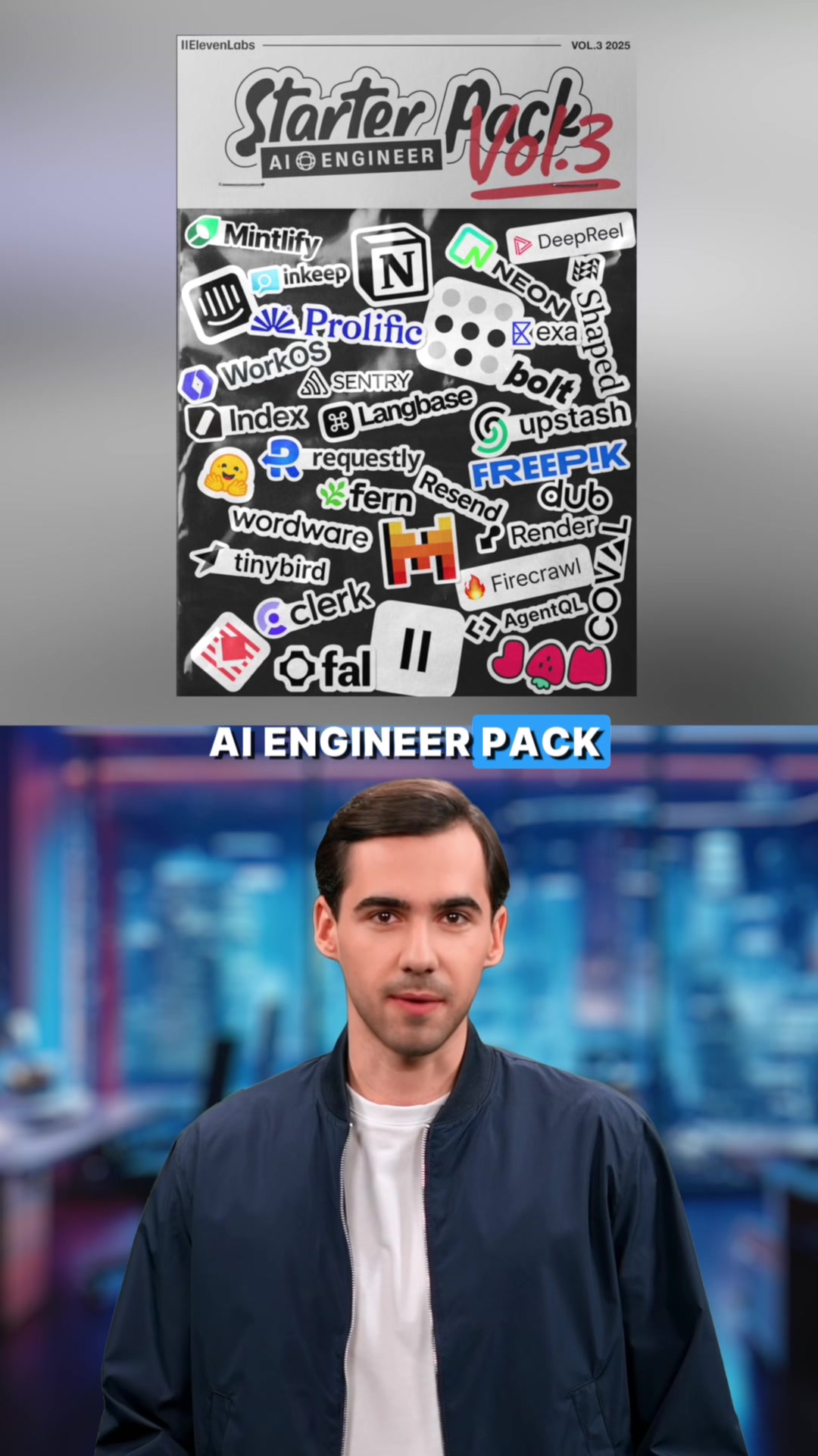 🚀 AI Engineers & Founders—This is HUGE! 🔥 The AI Engineer Pack Vol 3 is packed with some of the best AI tools to build, create, and scale AI-powered products FAST! ✨ DeepReel – Create stunning explainer & marketing videos with AI avatars 🎥 ⚡ Bolt.new – Build & deploy full-stack AI web apps at lightning speed ⚡ 🧠 Hugging Face – 1M+ AI models to power your projects 💡 🌍 Langbase – Deploy AI agents as easily as npm install 🤖 🎙 ElevenLabs – The world’s most lifelike AI voices 🎤 🔥 And there’s more! This pack includes several cutting-edge AI tools to help you build smarter, faster, and better. 🎯 Apply now at AIEngineerPack.com for Free!