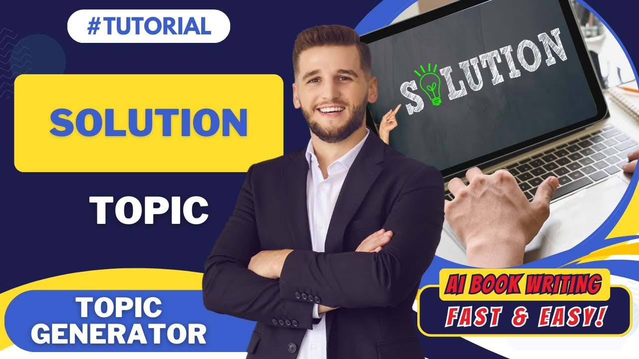 π‘ AI Book Generator: Develop Solution Topics for Non-Fiction Books