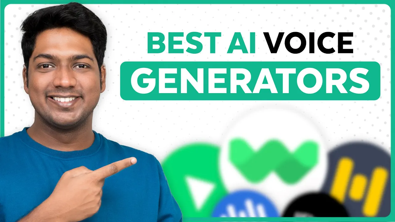 Top 5 Al Voice Generators in 2024 | 🤩 Voice Cloning