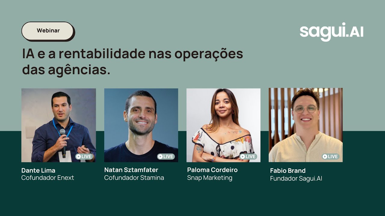 [Webinar] Como a IA está transformando a rentabilidade das agências