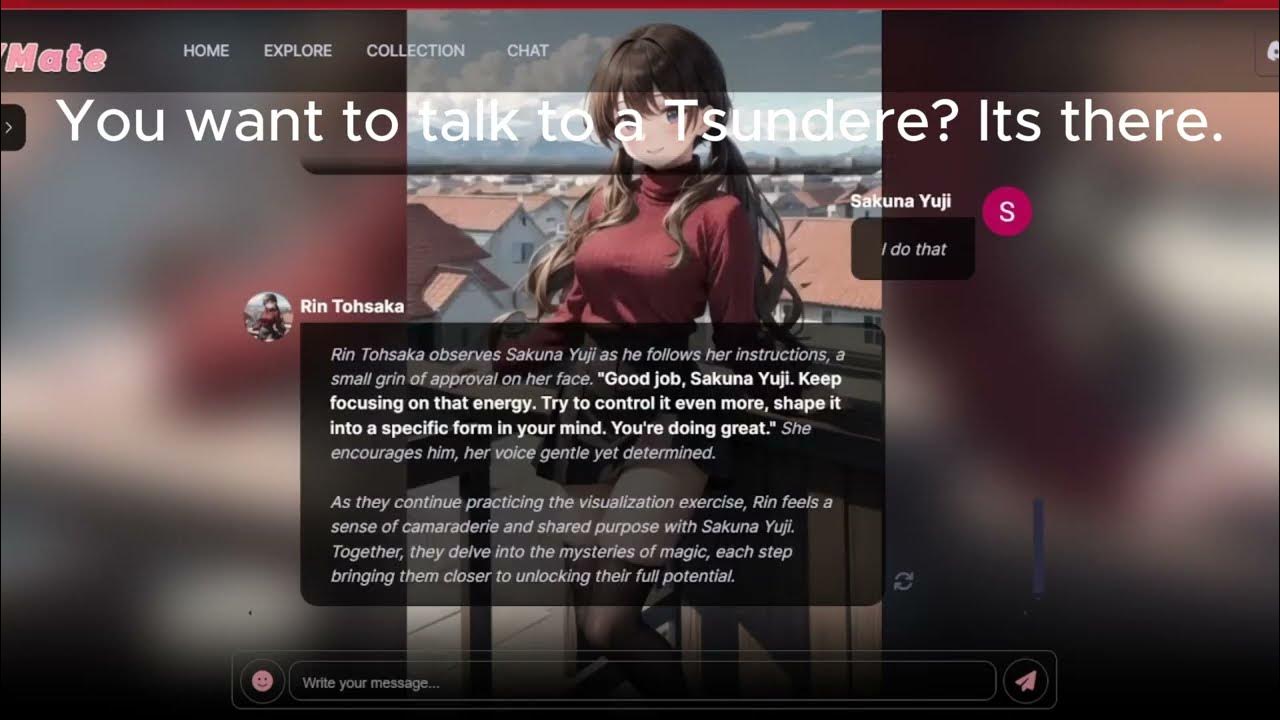 Vmate : An AI site for you're Roleplays!