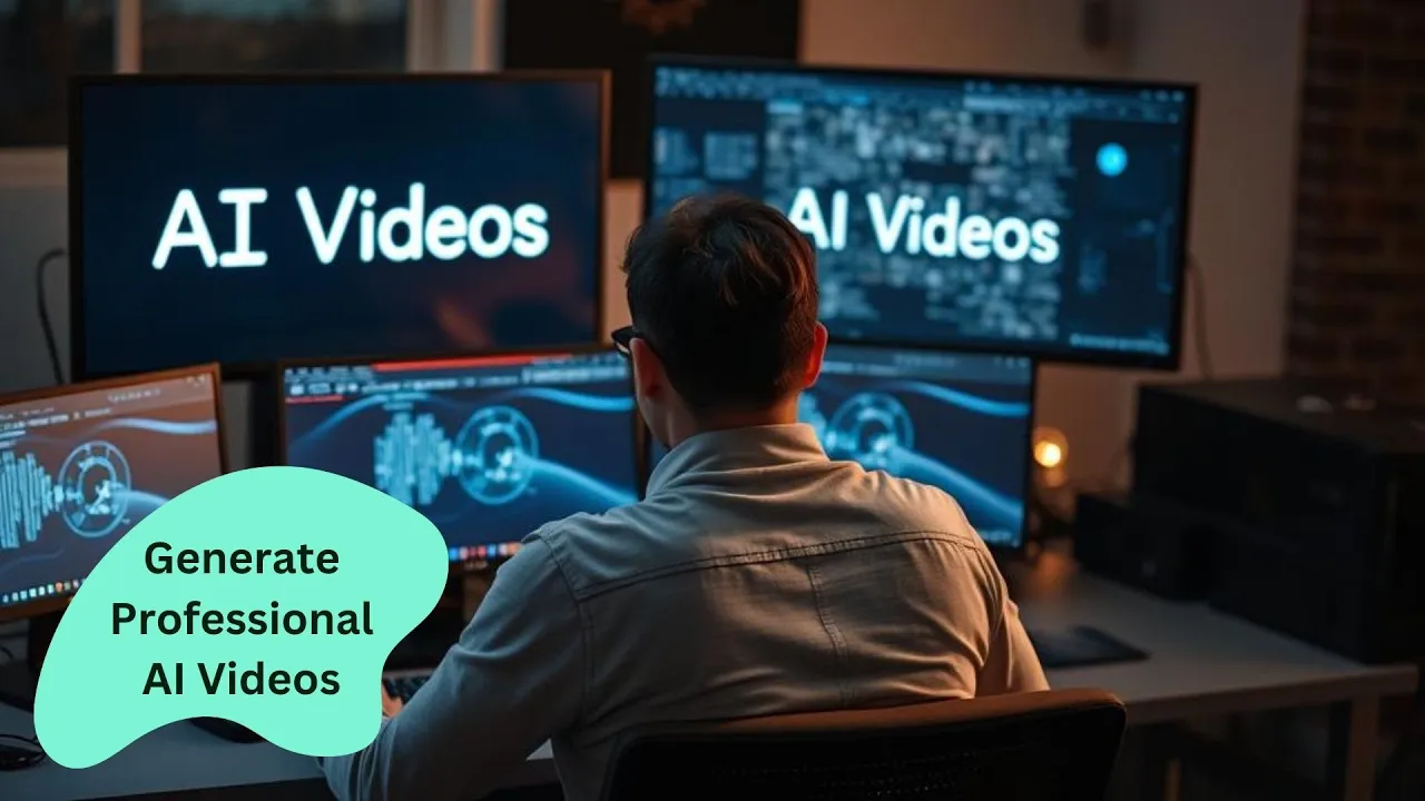 Make professional videos with AI for free!