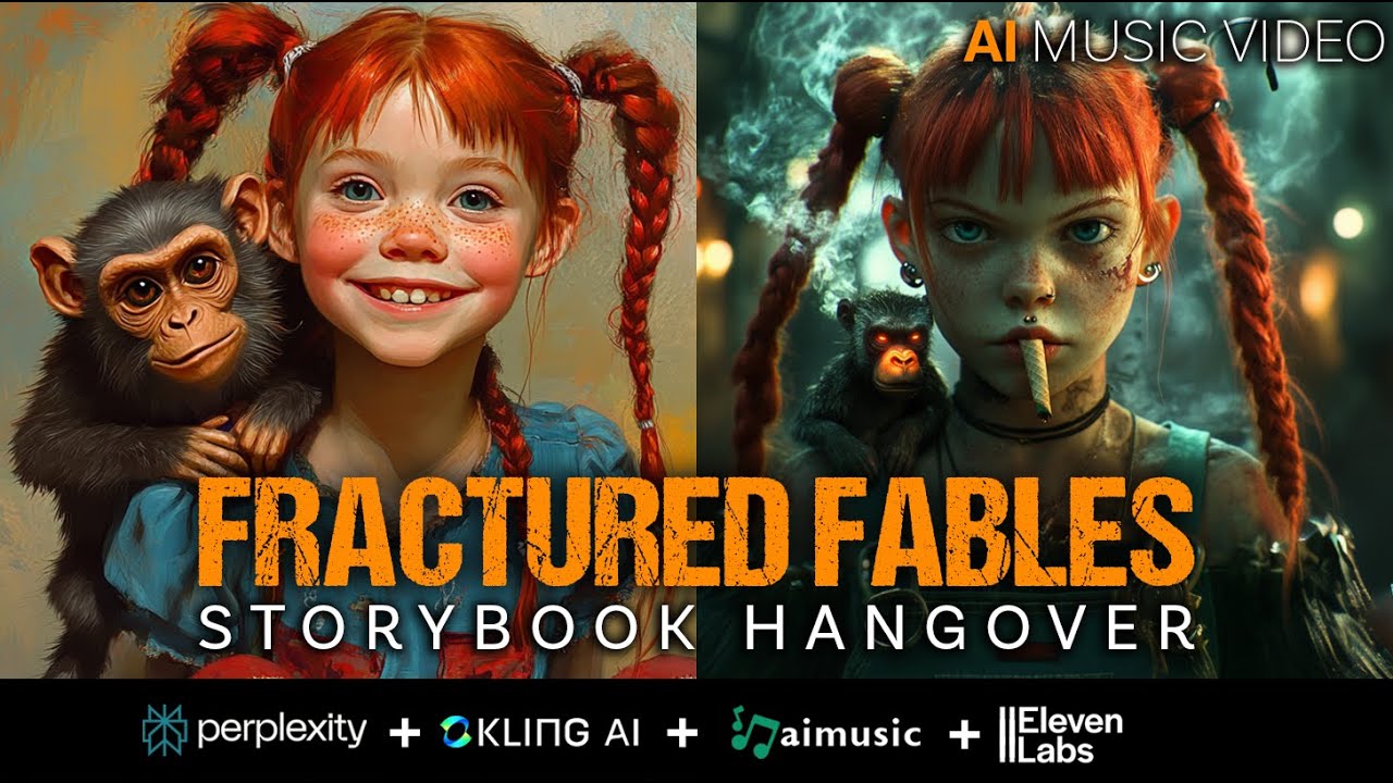 Music Video | Fractured Fables - Storybook Hangover | Kling AI