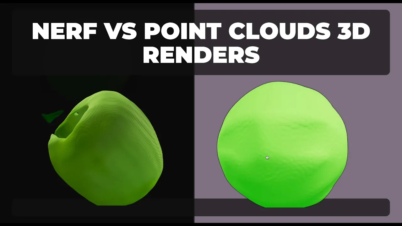 nerf vs point cloud | 3D model generation comparison | magus.gg