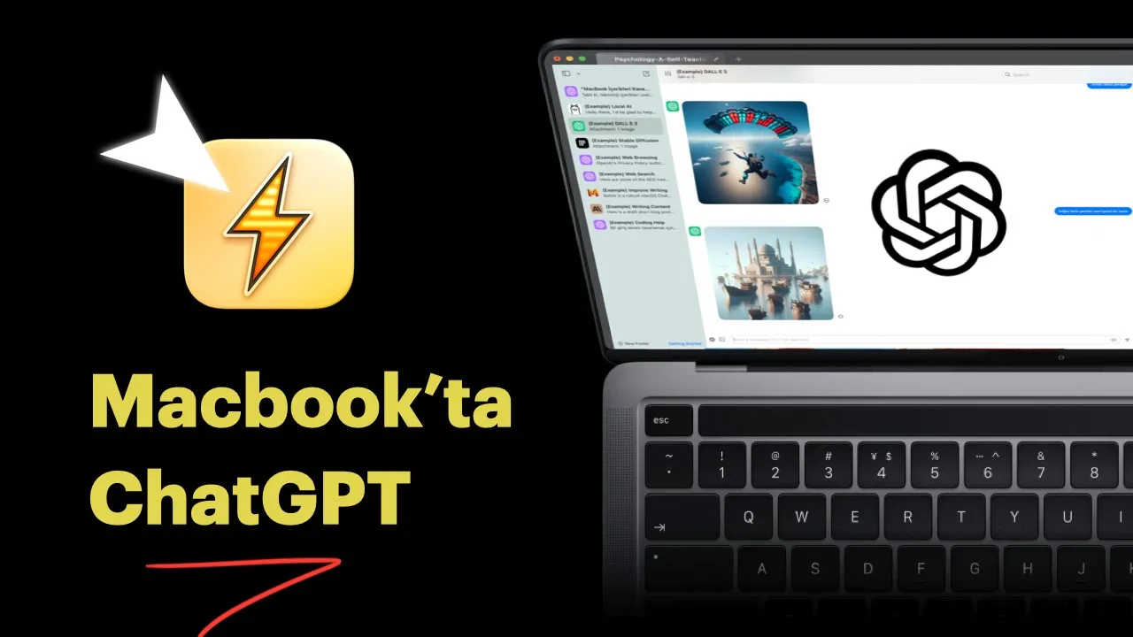 Macbook ChatGPT Uygulaması @Bolt_AI