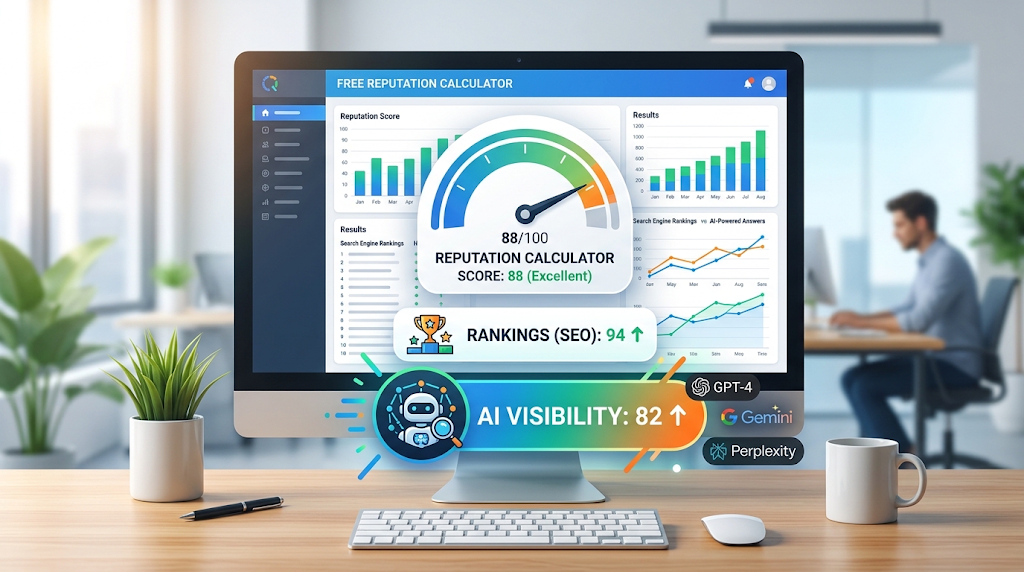 Free Reputation Calculator Tools: How They're Adapting to Score AI Visibility, Not Just Rankings